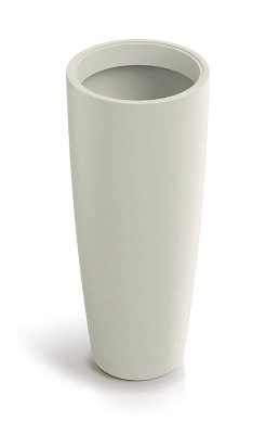 Květináč MOLIO ROUND SLIM 38 cm - barva: písková