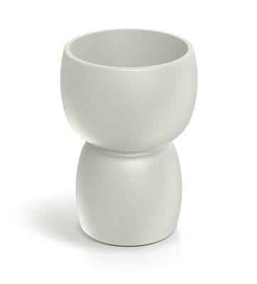 Květináč DUALA ROUND 30/25 cm - barva: písková