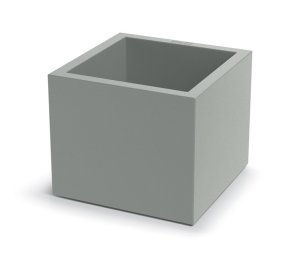 Květináč CUBLA SQUARE 38 cm - barva: betonová šedá