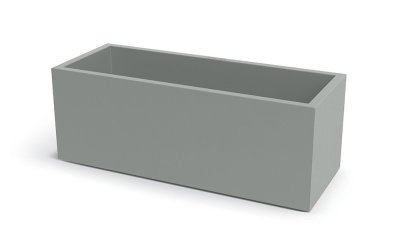 Květináč CUBLA CASE 98 cm - barva: betonová šedá