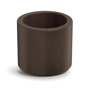 Květináč TUBLA ROUND 58 cm - barva: rezavě hnědá