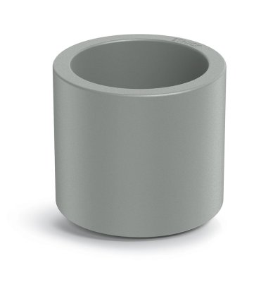 Květináč TUBLA ROUND 38 cm - barva: betonová šedá