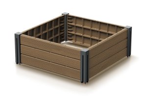 Vyvýšený záhon BASE PLANT 61,8 cm - barva: naturo ECO