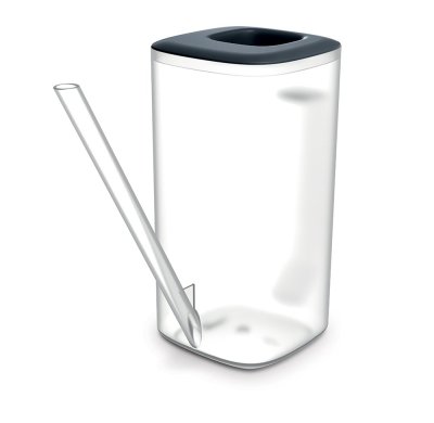 Konvička TUBI 1,6 l - barva: transparentní/antracit