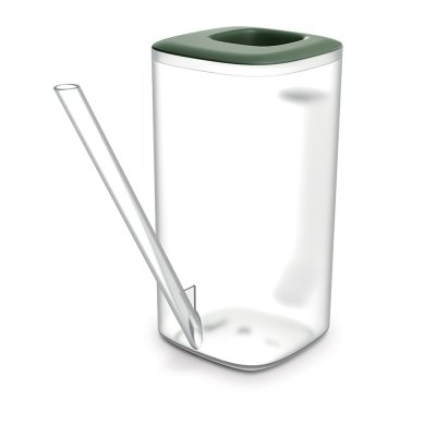 Konvička TUBI 1,6 l - barva: transparentní/tmavě zelená