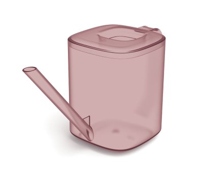 Konvička TUBI 1 l - barva: transparentní marsala