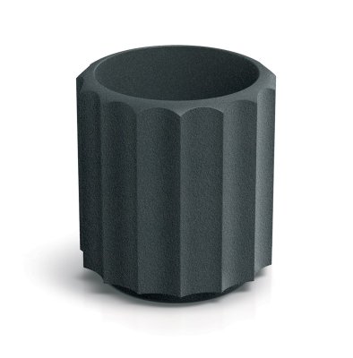 Květináč RONA LINE 28 cm - barva: grafit
