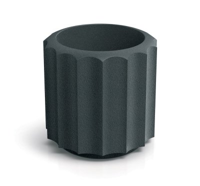 Květináč RONA LINE 38 cm - barva: grafit
