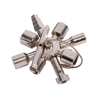 XTLINE Klíč univerzální na rozvodné skříně - třídílný