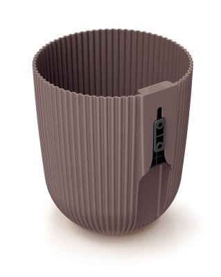 Květináč MILLY WALL 14,6 cm - barva: marsala