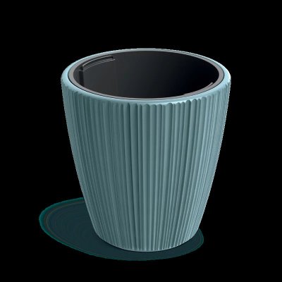 Květináč ORO 23,9 cm - barva: skandinávská modrá