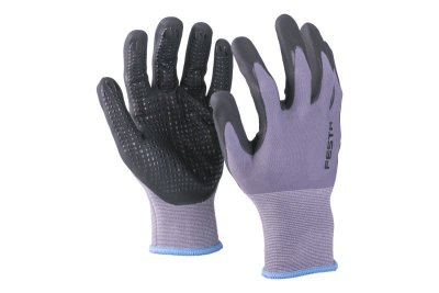 Rukavice máčené nitrilová pěna s tečky vel. 10, CE 388 FESTA