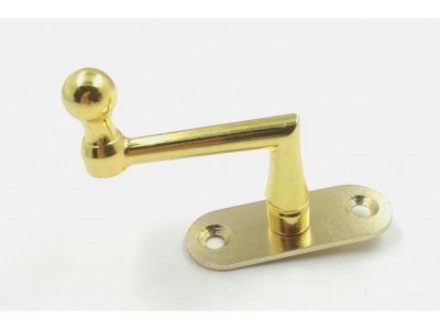 OBRTLÍK S KULIČKOU 25mm MOSAZ