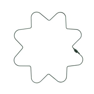 Vlnitý kruhový obruč pro rostliny 30 cm