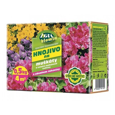 NG 0035 Hnojivo ORGAMIN na muškáty 500g 60x145x105
