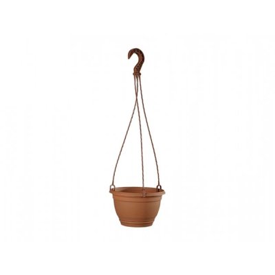 NG 22418te Květník AGRO závěsný s podmiskou plastový d18cm 180x180x118