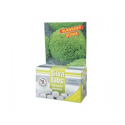 NG 0607_CR Hnojivo SILVA TABS na okrasné dřeviny 250g 25 tablet 58x116x185