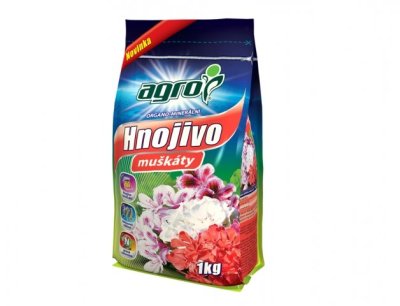 NG 0078 Hnojivo AGRO organo-minerální na muškáty 1kg 70x145x265