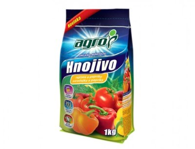 NG 0083 Hnojivo AGRO organo-minerální na rajčata a papriky 1kg 70x145x265