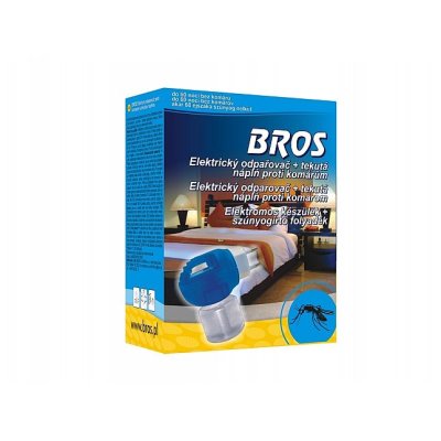 NG 5583_CR Odpařovač BROS elektrický proti komárům tekutá náplň 60nocí 67x98x110