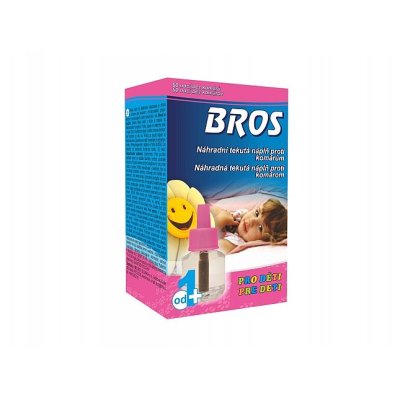 NG 5574 Náplň BROS do odpařovače proti komárům pro děti 60 nocí 50x50x82