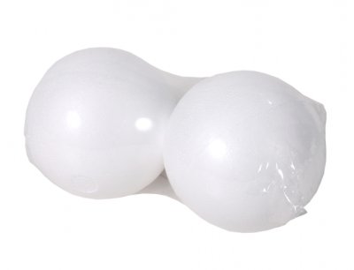 NG 44998 Koule k aranžování polystyrenová plná d10cm 2ks 100x200x100