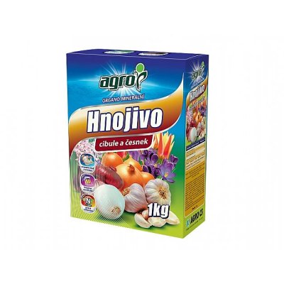 NG 0081 Hnojivo AGRO organo-minerální na cibuli a česnek 1kg 70x155x205