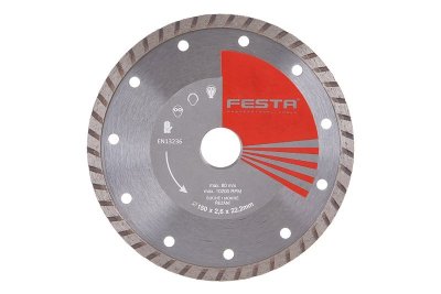 Kotouč diamantový FESTA TURBO 150x2.6x22.2mm