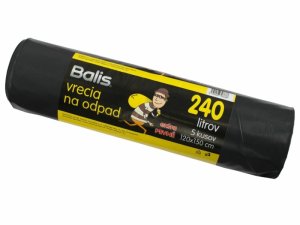 Pytle na odpad 120 x 150 cm 240L 80mic