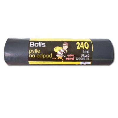 Pytle na odpad 120 x 150 cm 240L 80mic