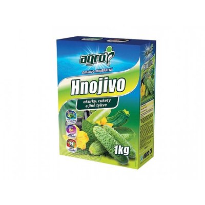 NG 0082 Hnojivo AGRO organo-minerální na okurky a cukety 1kg 68x155x205
