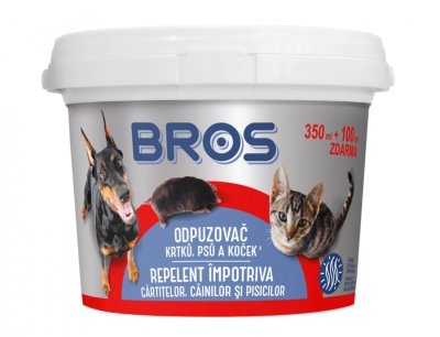 NG 5615_CCR Odpuzovač BROS krtků, psů a koček 350ml+100ml ZDARMA 130x133x103
