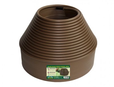NG 49043 Obruba GARDEN DIAMOND JUNIOR hnědá d8mm 12x0,1m 320x320x230