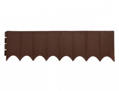NG 48991 Obruba GARDEN FENCE hnědá 5,9x0,16m 91x600x167