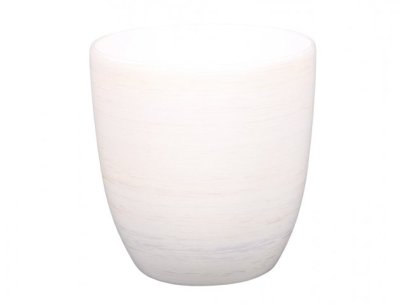 NG 076140bb Obal na květník KODET WHITE keramický matný d20x21cm 195x195x215