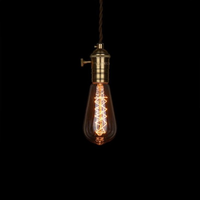 Max ST64-28AK Žárovka Edison 40W retro 10 - závit E27/ 64mm x 140mm