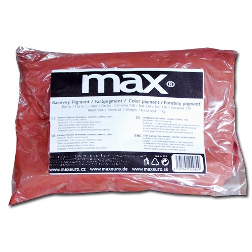 Max Práškový pigment do betonu 1Kg - červený