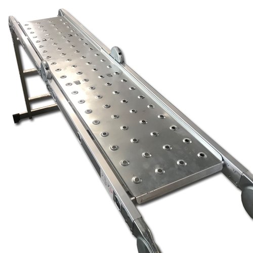 Max set DLLA301 pracovná kovová plošina 114 plus 87 x 29,3 cm k rebríku 4x4