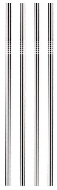 Maxpack Slamka nerezová koktailová 21,5cm x 8mm strieborná
