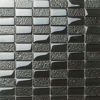 Maxwhite DG805 Mozaika skleněná černá 30x30cm sklo- kobalt
