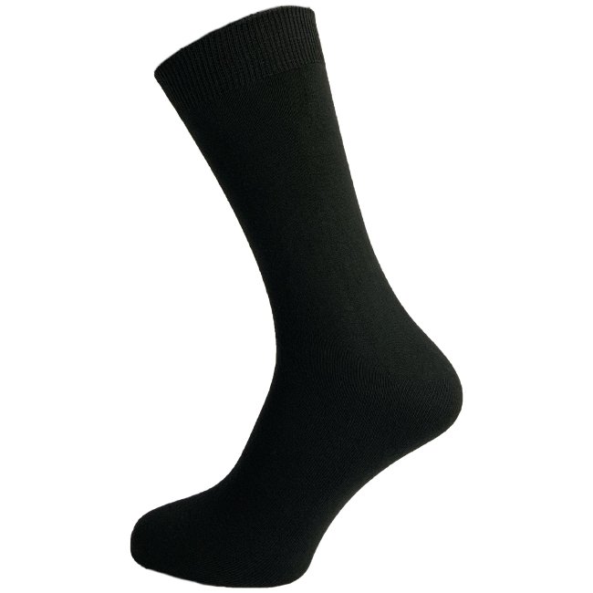 Klasické bavlněné ponožky černé vel. 39-42