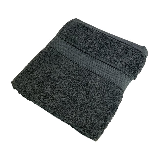 Froté ručník FOCE - černý 45x70 cm