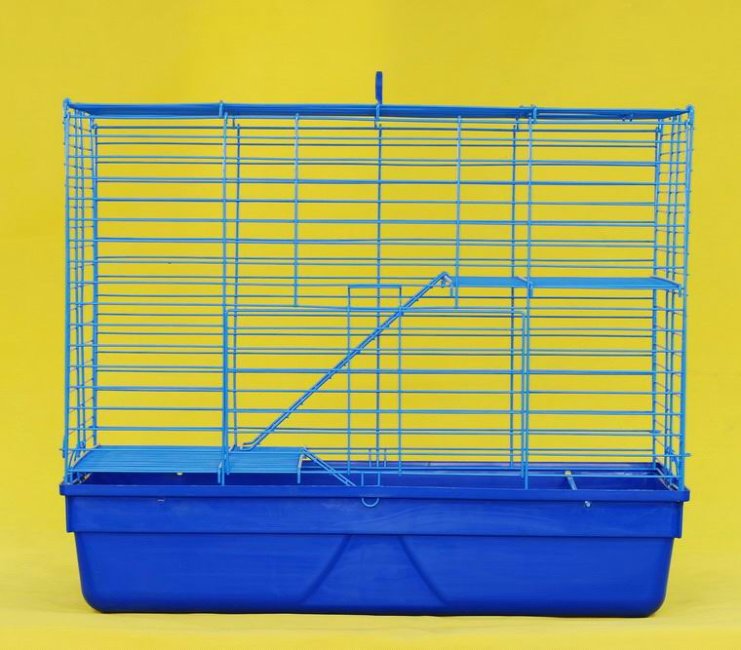 Max R228 Klec modrá pro křečka - klec na hlodavce 710 x 460 x 580 mm