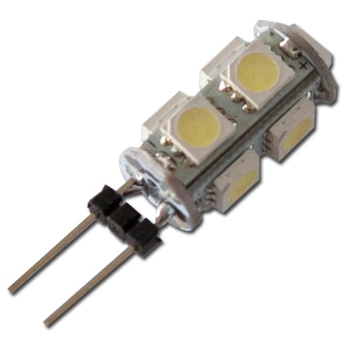 MAX LED žiarovka G4 9xSMD 1.5W studená biela - cool white