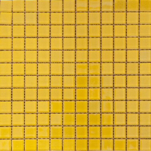 Maxwhite 35520 Mozaika skleněná žlutá 29,7x29,7cm sklo