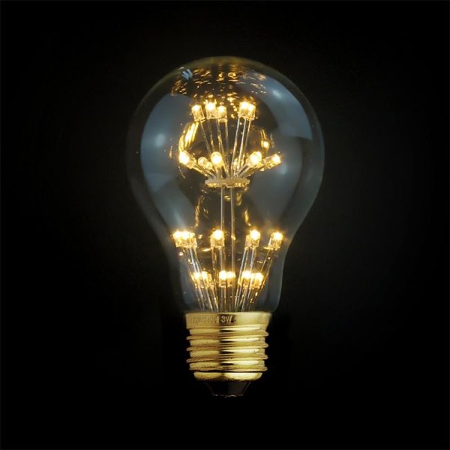 Max A19 LED Žiarovka Edison 1,6W retro 5 - závit E27/60mm x 75mm